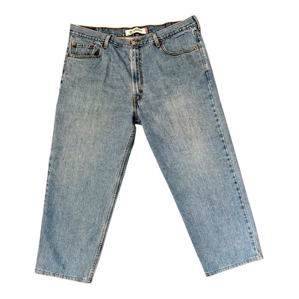 Levi’s Jeans 550 Relaxed Fit Jeans Size W42 L30 100% Cotton Inseam 28”